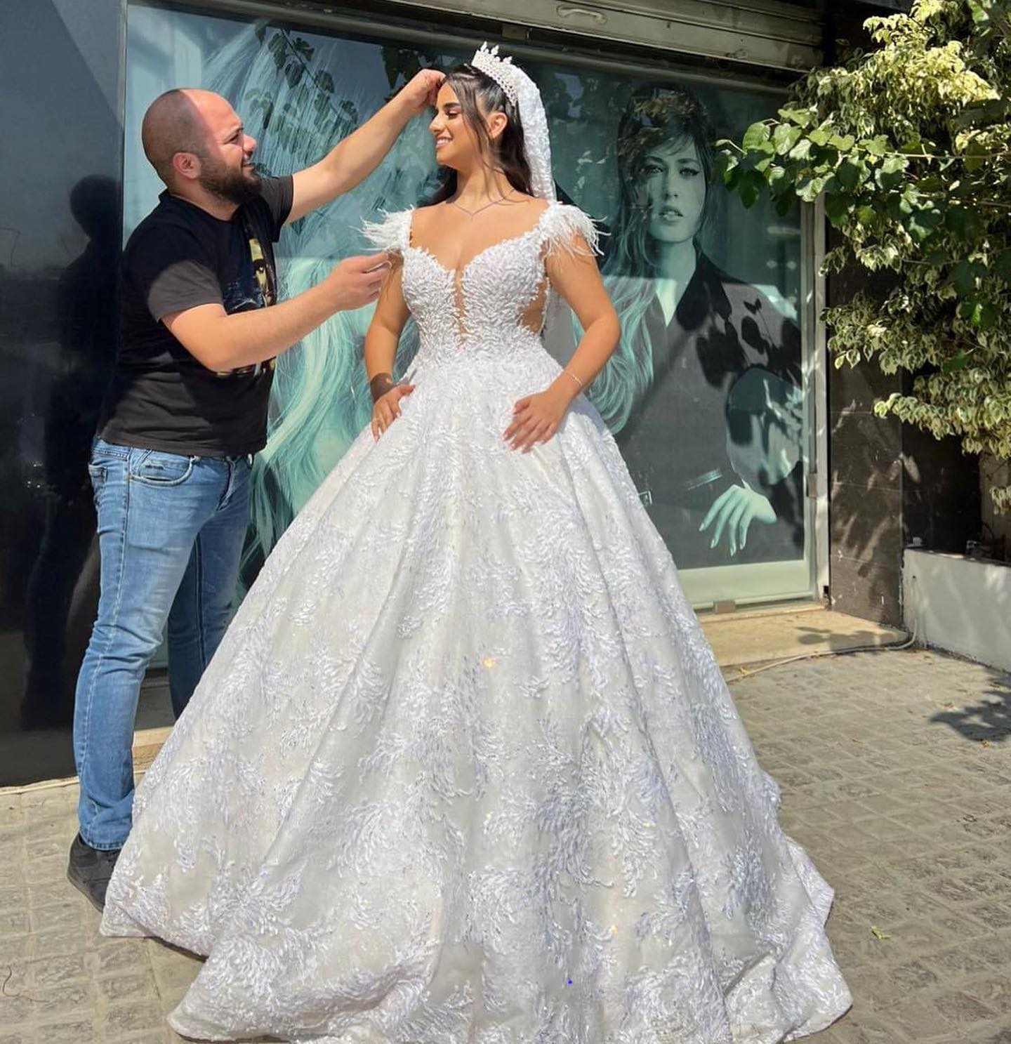 Bridal styling